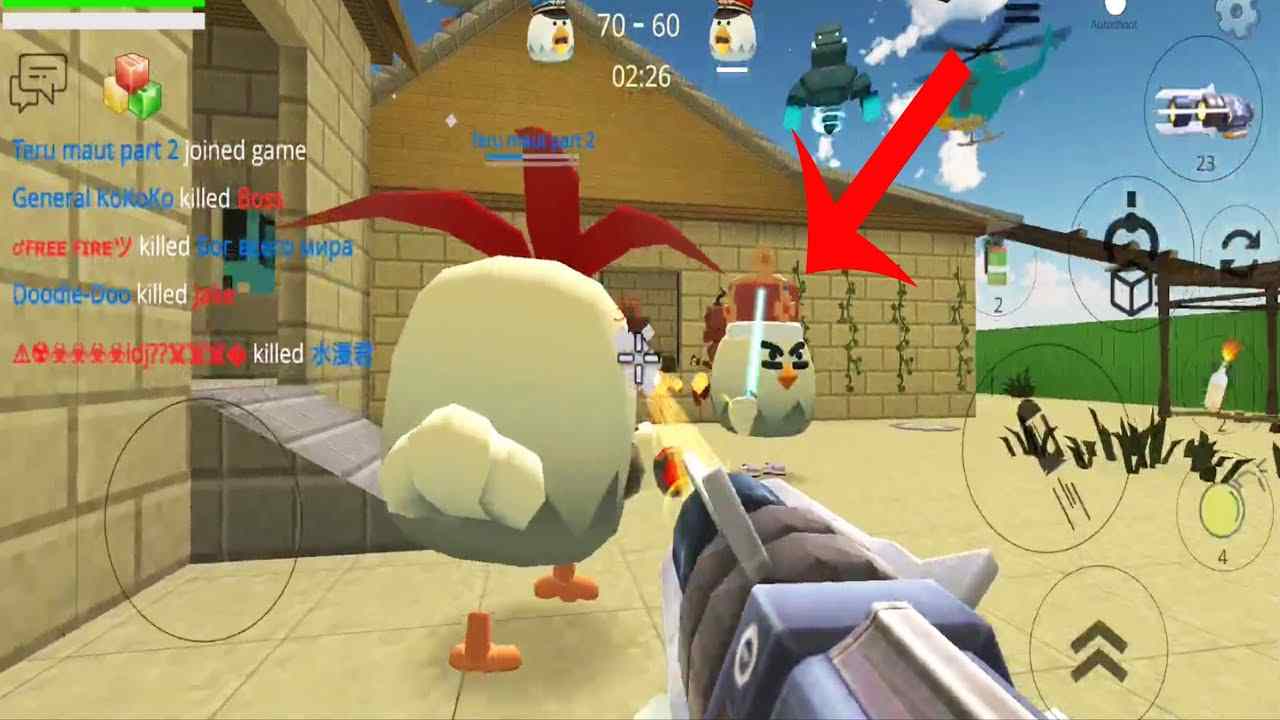 chicken gun