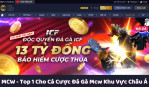 MCW - Top 1 Cho Cá Cược Đá Gà Mcw Khu Vực Châu Á